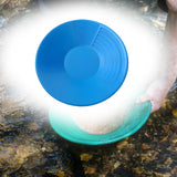 Maxbell Gold Panning Pan Double Riffles Beach Equipment Outdoor