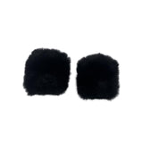 Maxbell Microphone Windscreen Microphone Wind Shield for Interview Stage Performance Black 1 Pair