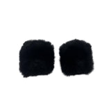 Maxbell Microphone Windscreen Microphone Wind Shield for Interview Stage Performance Black 1 Pair