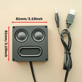 Maxbell Mini Speaker Multipurpose Surround Sound Small Speaker for Beach Room Laptop