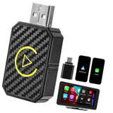 Maxbell Wireless Carplay Adapter Type C Simple Operate Car Dongle for Auto Car Phone