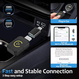 Maxbell Wireless Carplay Adapter Type C Simple Operate Car Dongle for Auto Car Phone