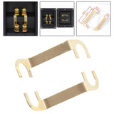Maxbell 2x Speaker Wire Lugs Connections for Subwoofer Box Terminal Cup