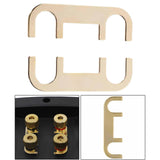 Maxbell 2x Speaker Wire Lugs Connections for Subwoofer Box Terminal Cup
