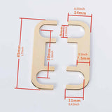 Maxbell 2x Speaker Wire Lugs Connections for Subwoofer Box Terminal Cup