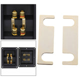 Maxbell 2x Speaker Wire Lugs Connections for Subwoofer Box Terminal Cup
