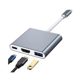 Maxbell USB C Adapter with 4K HDMI 100W Power Delivery USB C Hub for Phone Laptop PC