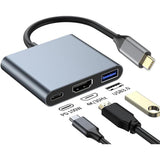 Maxbell USB C Adapter with 4K HDMI 100W Power Delivery USB C Hub for Phone Laptop PC