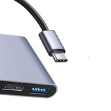 Maxbell USB C Adapter with 4K HDMI 100W Power Delivery USB C Hub for Phone Laptop PC
