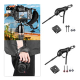 Maxbell Camera Hand Strap Quick Release Accessories Photographing Camera Wrist Strap Black Bean