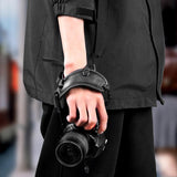 Maxbell Camera Hand Strap Quick Release Accessories Photographing Camera Wrist Strap Black Bean