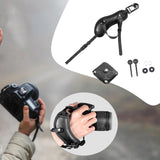 Maxbell Camera Hand Strap Quick Release Accessories Photographing Camera Wrist Strap Black Bean