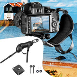 Maxbell Camera Hand Strap Quick Release Accessories Photographing Camera Wrist Strap Black Bean