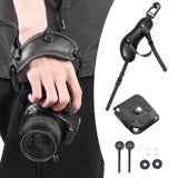Maxbell Camera Hand Strap Quick Release Accessories Photographing Camera Wrist Strap Black Bean