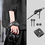 Maxbell Camera Hand Strap Quick Release Accessories Photographing Camera Wrist Strap Black Bean