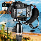 Maxbell Camera Hand Strap Quick Release Accessories Photographing Camera Wrist Strap Red Bean