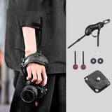 Maxbell Camera Hand Strap Quick Release Accessories Photographing Camera Wrist Strap Red Bean