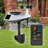 Maxbell Portable Weather Station Indoor Outdoor Rainfall Cordless Weather Conditions