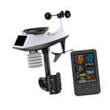 Maxbell Portable Weather Station Indoor Outdoor Rainfall Cordless Weather Conditions