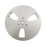 Maxbell 1/4 7 inch Empty Reel Portable Accessories for Reel to Reel Tape Takeup Reel Sliver