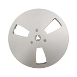 Maxbell 1/4 7 inch Empty Reel Portable Accessories for Reel to Reel Tape Takeup Reel Sliver