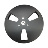 Maxbell 1/4 7 inch Empty Reel Portable Accessories for Reel to Reel Tape Takeup Reel Black