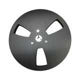 Maxbell 1/4 7 inch Empty Reel Portable Accessories for Reel to Reel Tape Takeup Reel Black