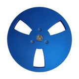 Maxbell 1/4 7 inch Empty Reel Portable Accessories for Reel to Reel Tape Takeup Reel Blue