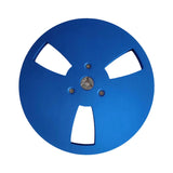 Maxbell 1/4 7 inch Empty Reel Portable Accessories for Reel to Reel Tape Takeup Reel Blue