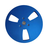 Maxbell 1/4 7 inch Empty Reel Portable Accessories for Reel to Reel Tape Takeup Reel Blue