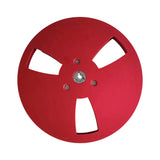 Maxbell 1/4 7 inch Empty Reel Portable Accessories for Reel to Reel Tape Takeup Reel Red