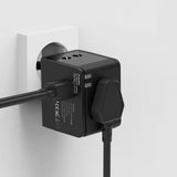 Maxbell Power Adapter International High Performance Sturdy Voltage Converter Socket