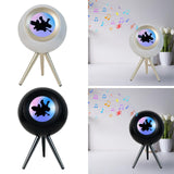 Maxbell Magnetic Fluid Ferrofluid Speaker with Music Rhythm for Office Bedside Party White