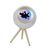 Maxbell Magnetic Fluid Ferrofluid Speaker with Music Rhythm for Office Bedside Party White