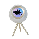 Maxbell Magnetic Fluid Ferrofluid Speaker with Music Rhythm for Office Bedside Party White