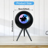 Maxbell Magnetic Fluid Ferrofluid Speaker with Music Rhythm for Office Bedside Party Black