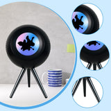 Maxbell Magnetic Fluid Ferrofluid Speaker with Music Rhythm for Office Bedside Party Black