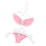 Maxbell 1/3 BJD Dolls Swimsuit Swimwear for SD MSD Dolls Accessory Pink - Aladdin Shoppers