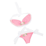 Maxbell 1/3 BJD Dolls Swimsuit Swimwear for SD MSD Dolls Accessory Pink - Aladdin Shoppers
