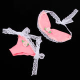 Maxbell 1/3 BJD Dolls Swimsuit Swimwear for SD MSD Dolls Accessory Pink - Aladdin Shoppers