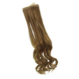 Maxbell Fashion 25cm DIY Doll Wigs Long Curly Wavy High Temperature Wire Handmade Chestnut - Aladdin Shoppers