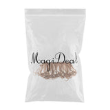 Maxbell Fashion Multicolor 15cm Rinka DIY Doll Wigs Curly Wavy Hairpieces Coffee 12B - Aladdin Shoppers