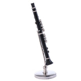 Maxbell 12inch Doll Action Figures Accessory 1/6 Copper Clarinet Model Dollhouse Miniature Home Display Decor Ornaments - Aladdin Shoppers