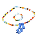 Maxbell Fashion Dolls Necklace Bracelet Jewelry for 18'' Doll Blue - Aladdin Shoppers