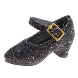 Maxbell Glittery Buckle Starp Shoes High Heel for 12'' Blythe Dolls Clothes Black - Aladdin Shoppers