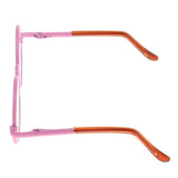 Maxbell Copper Round Frame Glasses for 1/6 Blythe 9cm Salon Doll pink clear - Aladdin Shoppers