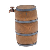 Maxbell 1:12 Dollhouse Beer Mug +Dollhouse Miniature Beer Barrel Beer Mug