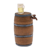 Maxbell 1:12 Dollhouse Beer Mug +Dollhouse Miniature Beer Barrel Beer Mug
