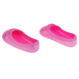 Maxbell Vinyl Slippers Shoes Flats for 16inch Sharon Dolls Clothing Pink Flats Shoes - Aladdin Shoppers
