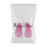 Maxbell Vinyl Slippers Shoes Flats for 16inch Sharon Dolls Clothing Pink Flats Shoes - Aladdin Shoppers